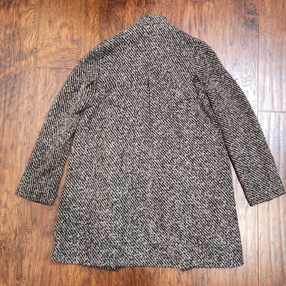 Vintage midi coat with circle pockets - Picture 2 of 5